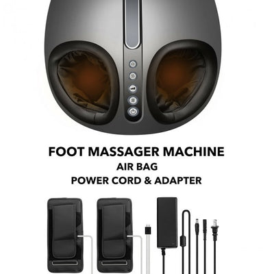 Shiatsu Foot Massager Electric Feet Massage Machine with Soothing Heat Deep Kneading Therapy for Plantar Fasciitis