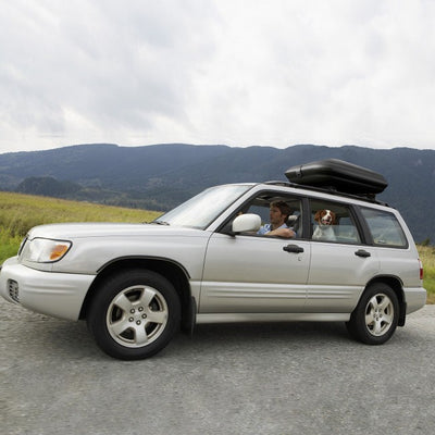 8.83 Cubic Feet Heavy Duty Car Cargo Box Waterproof Rooftop Luggage Storage Box with Security Keys