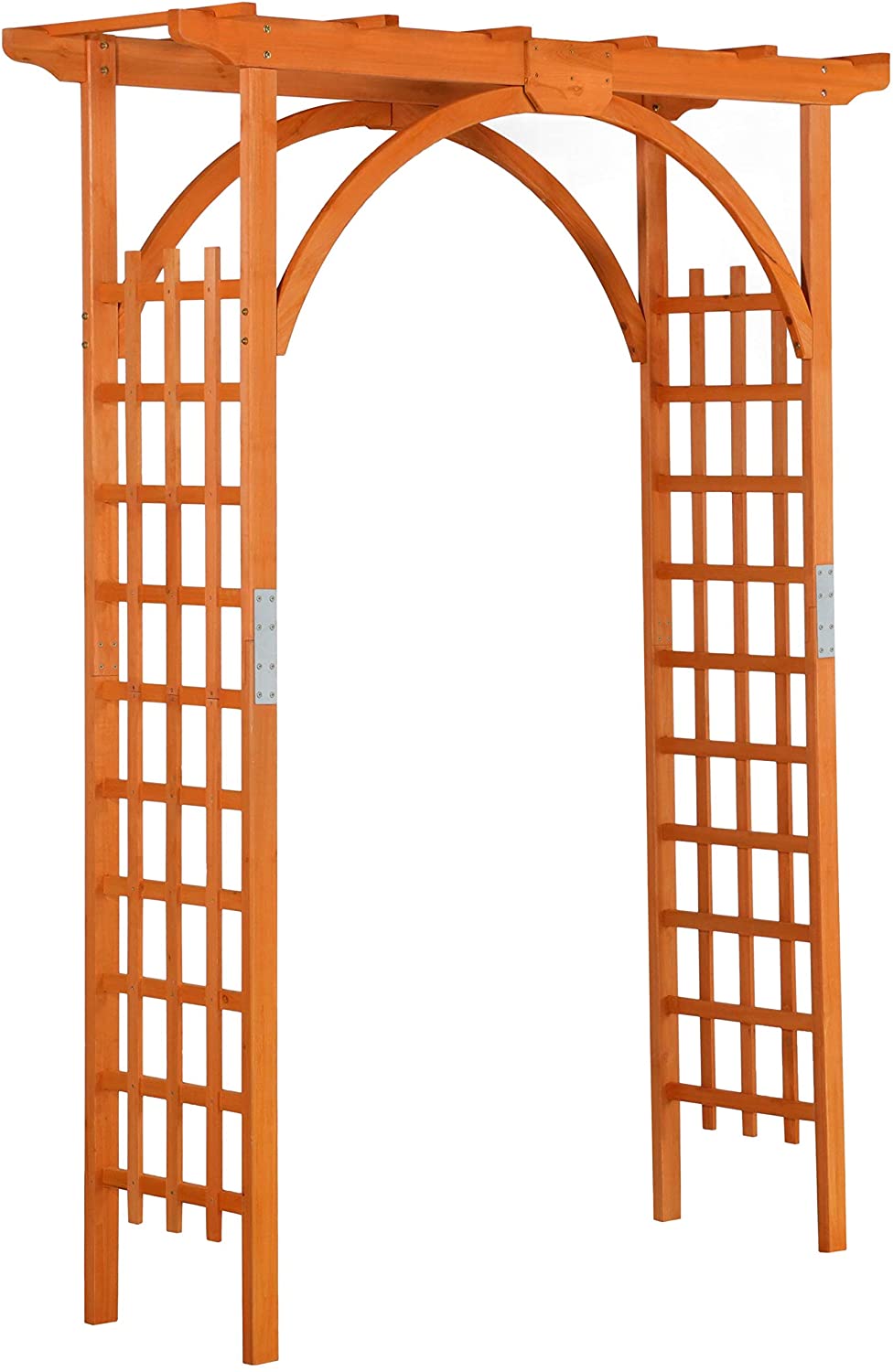 Outdoor Wooden Arbor Garden Trellis Pergola Archway Wedding Climbing Rose Arch