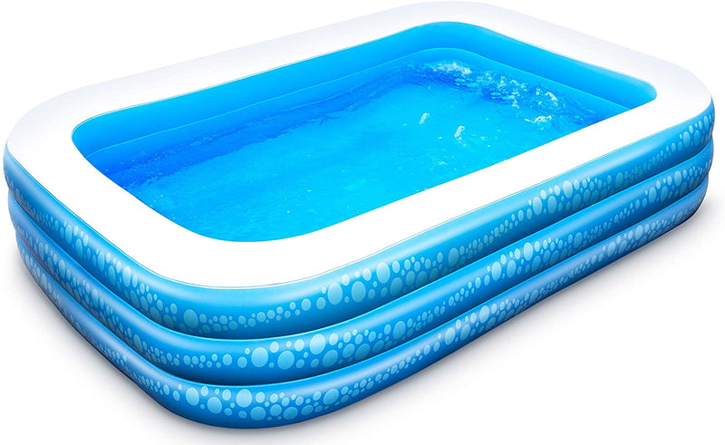 120" x 72" x 22" X-Large Thickened Inflatable Swimming Pool for kids