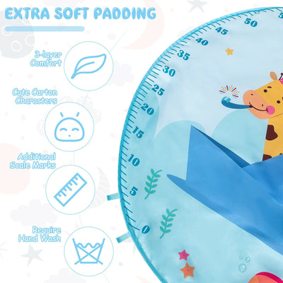 Baby Activity Play Mat with 5 Hanging Sensory Toys