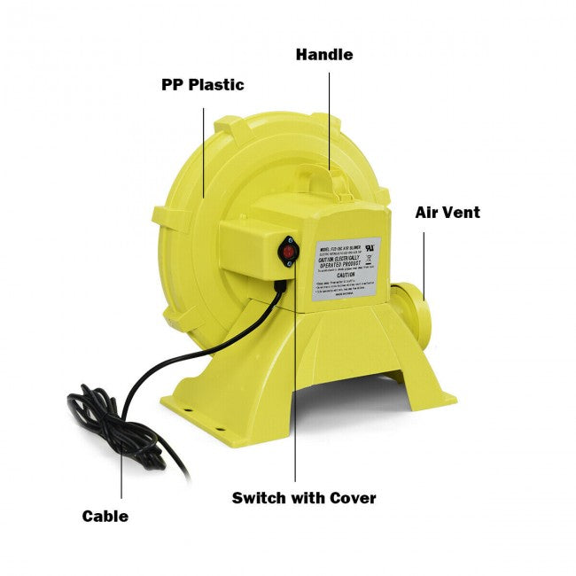 950 W 1.25 HP Air Blower Fan Pump for Bounce House