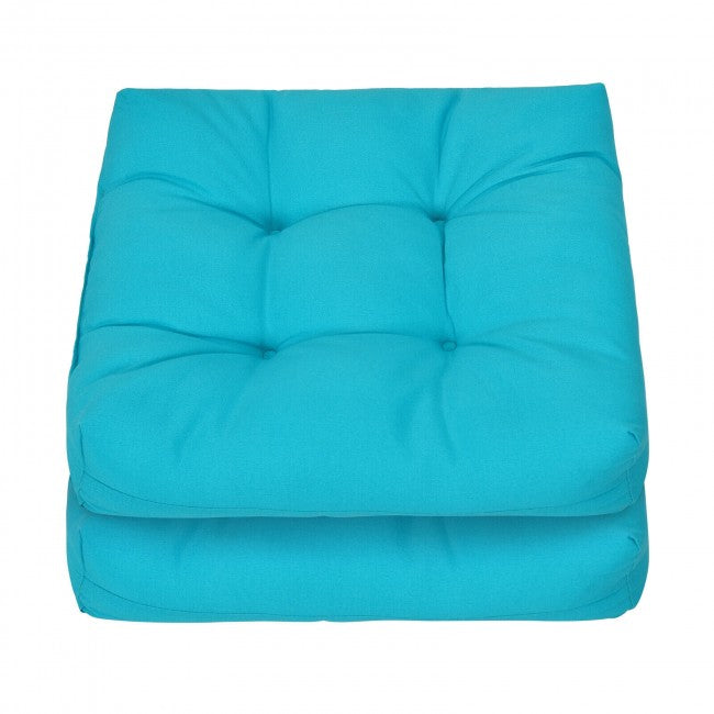 21" x 21" Patio Chair Seat Cushion Pads Sitting Pillow