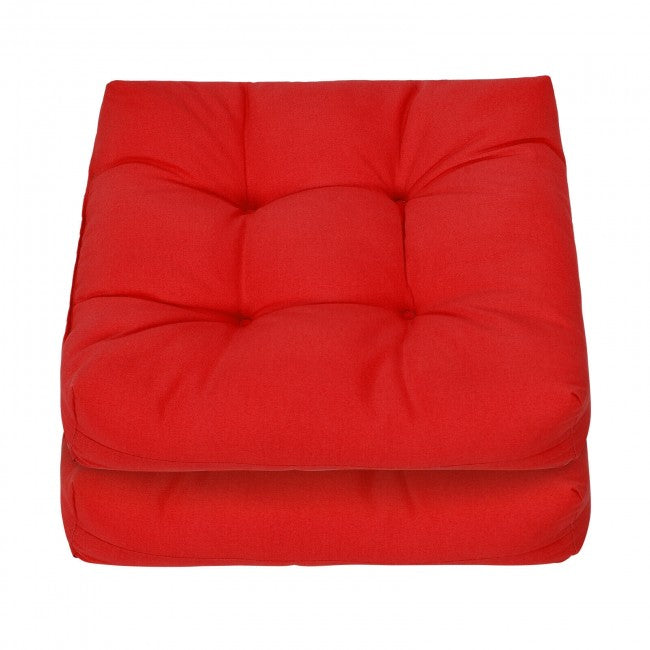 21" x 21" Patio Chair Seat Cushion Pads Sitting Pillow