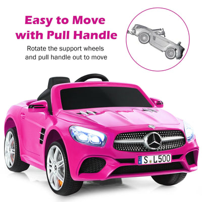 12V Mercedes-Benz SL500 Licensed Kids Ride On Car with Remote Control