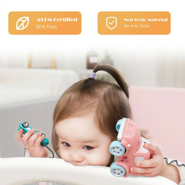 Baby Playpen 16 Panel Foldable Thicken Kids Safety Play Fence
