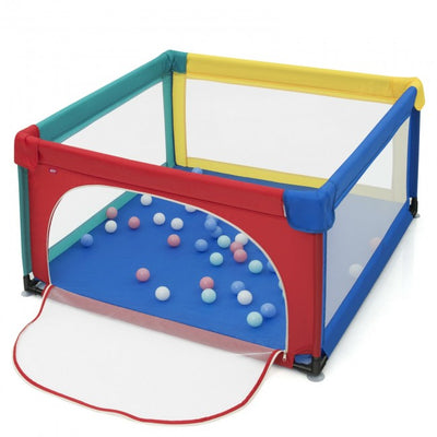 Baby Playpen Extra Large Playard for Babies with 50 Balls