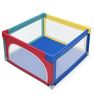 Baby Playpen Extra Large Playard for Babies with 50 Balls