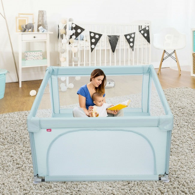 Baby Playpen Extra Large Playard for Babies with 50 Balls