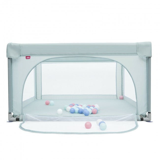 Baby Playpen Extra Large Playard for Babies with 50 Balls