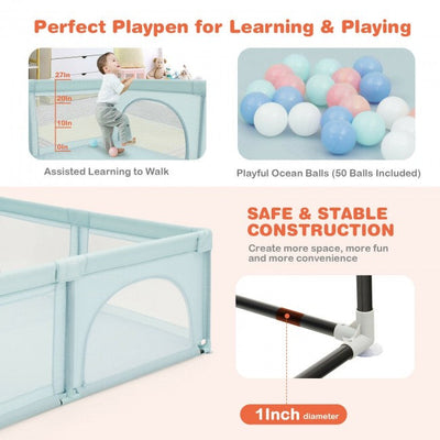 Baby Playpen Infants Safety Play Center Yard