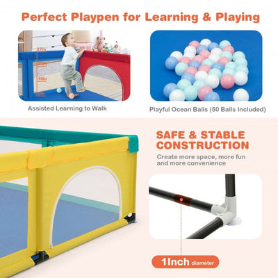 Baby Playpen Infants Safety Play Center Yard