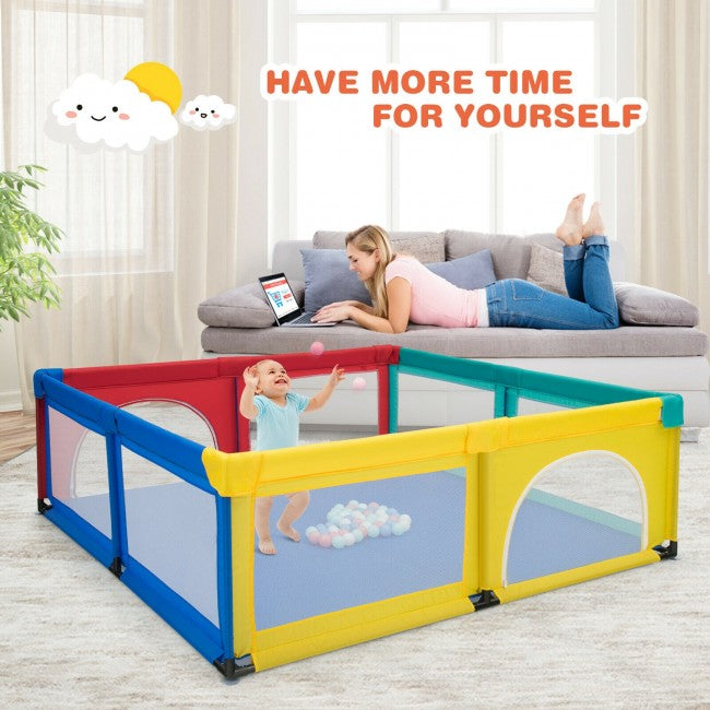 Baby Playpen Infants Safety Play Center Yard