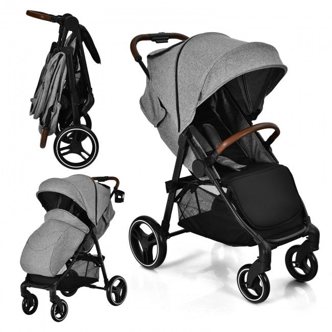 Baby Stroller for Infant &Toddler Strollers Pushchair with Foot Cover