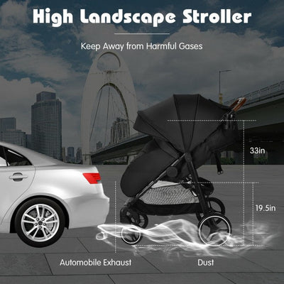 Baby Stroller for Infant &Toddler Strollers Pushchair with Foot Cover