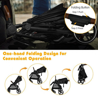 Baby Stroller for Infant &Toddler Strollers Pushchair with Foot Cover
