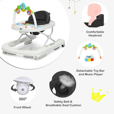 Baby Walker 2 in 1 Foldable Activity Center