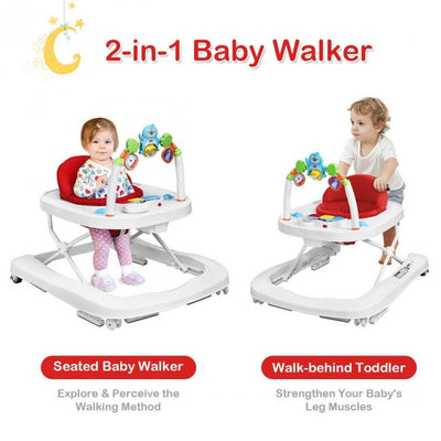 Baby Walker 2 in 1 Foldable Activity Center