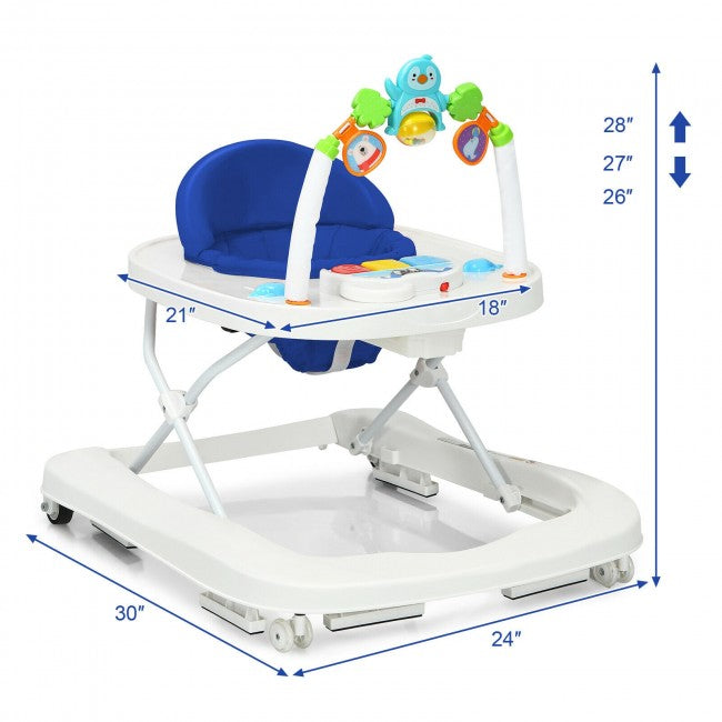 Baby Walker 2 in 1 Foldable Activity Center