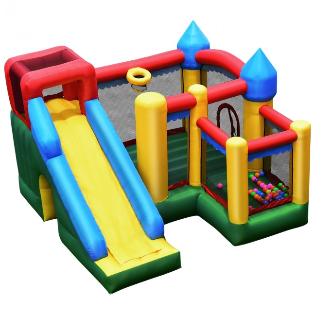Bounce House with Water Slide Jumper Castle for Kids