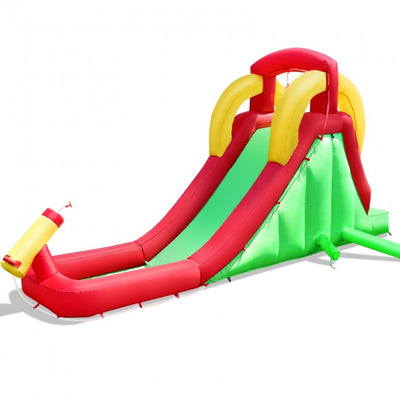 Kids Garden Inflatable Water Slides with Climb Wall