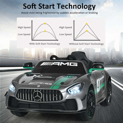 12V Authorized Mercedes Benz AMG Children Ride in Cars with 2.4G Remote Control