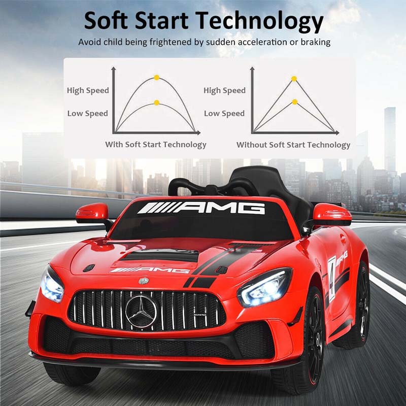 12V Authorized Mercedes Benz AMG Children Ride in Cars with 2.4G Remote Control