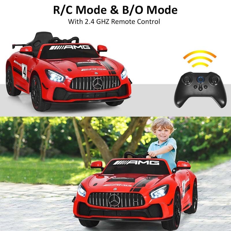 12V Authorized Mercedes Benz AMG Children Ride in Cars with 2.4G Remote Control