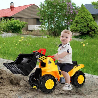 Outdoor Kids Ride on Truck Excavator Digger Sand Bulldozer Toy