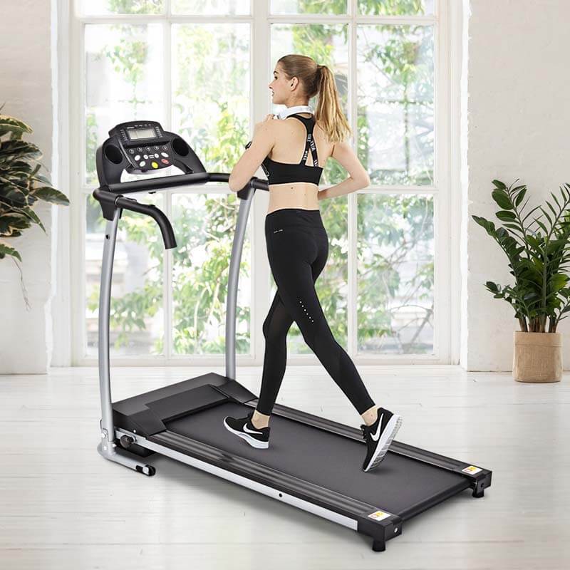 800W Folding Electric Treadmill Motorized Running Fitness Machine