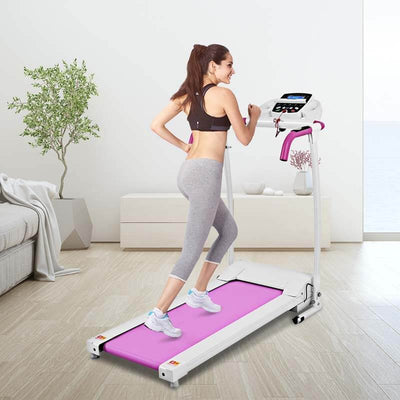 800W Folding Electric Treadmill Motorized Running Fitness Machine