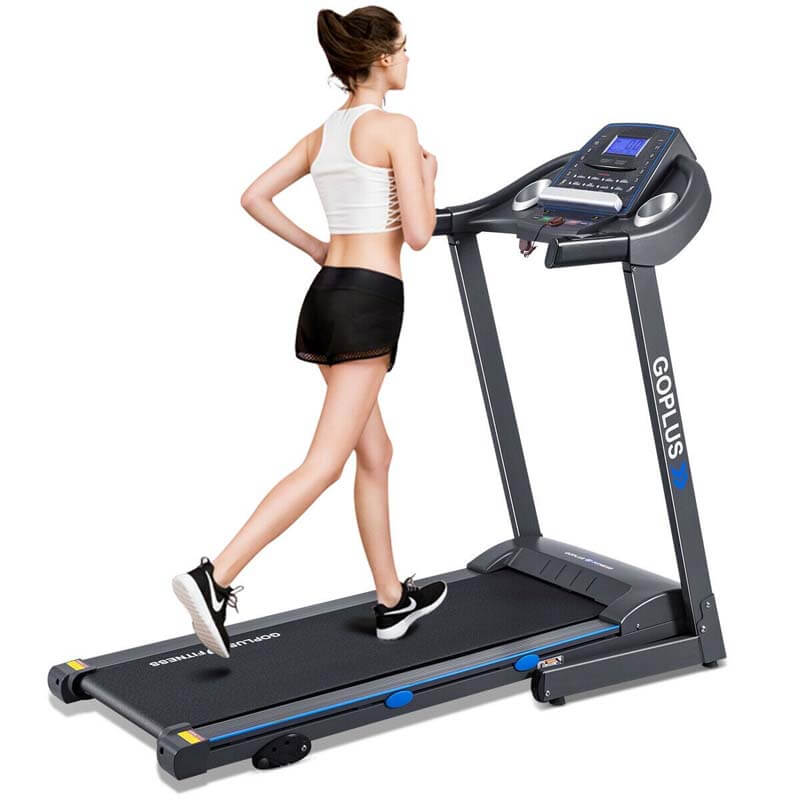 2.25 HP Electric Folding Treadmill Motorized Power Running Fitness Machine