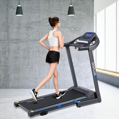 2.25 HP Electric Folding Treadmill Motorized Power Running Fitness Machine