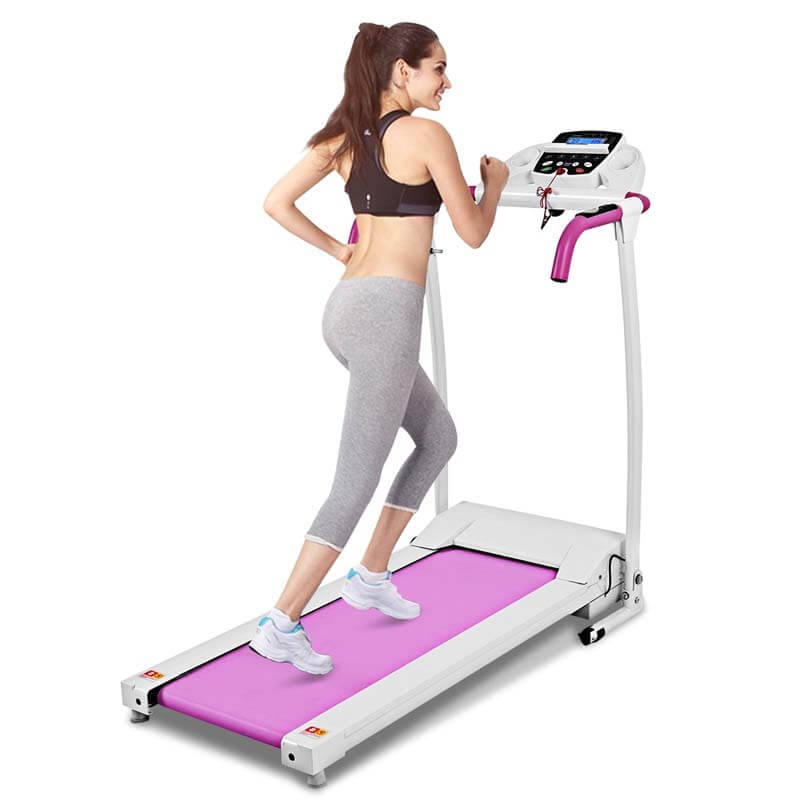 800W Folding Electric Treadmill Motorized Running Fitness Machine