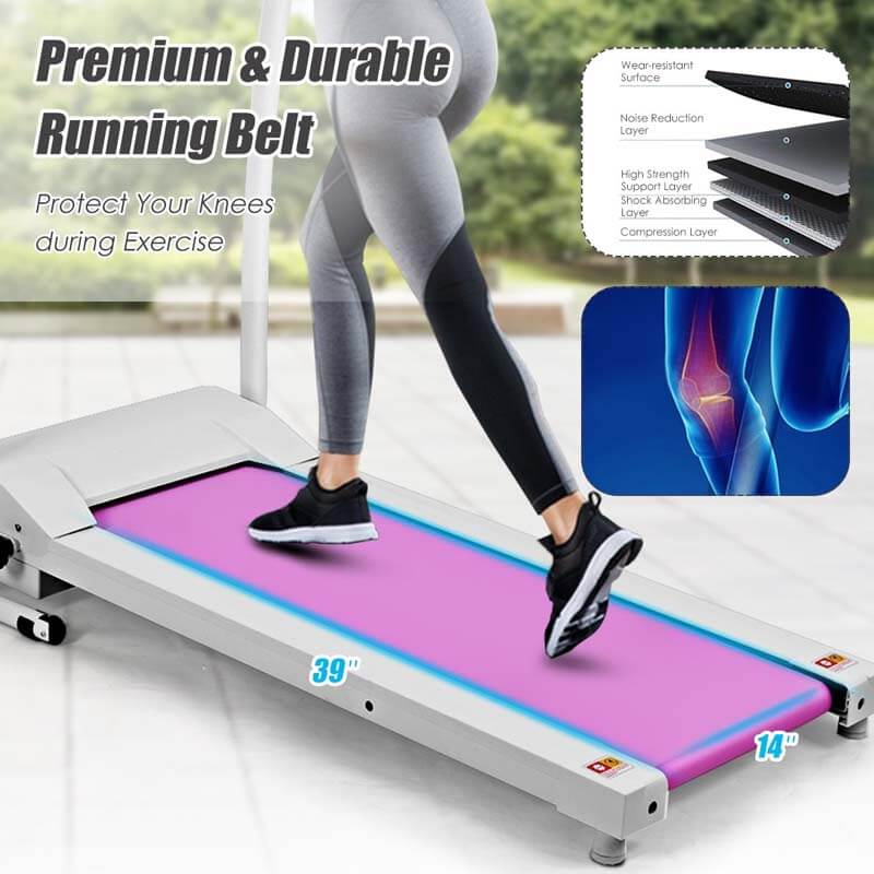 800W Folding Electric Treadmill Motorized Running Fitness Machine