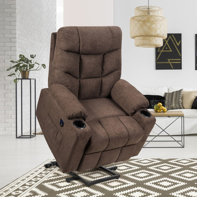 Electric Power Lift Recliner Massage Sofa