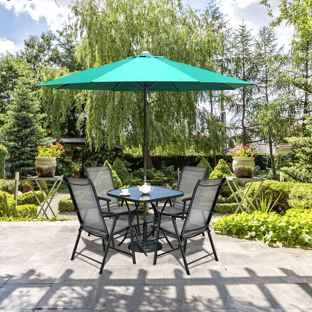 Set of 2 Outdoor Patio Folding Chairs