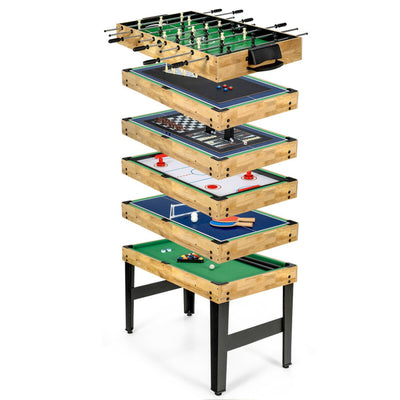 10-in-1 Multifunctional Game Table Combo Playset