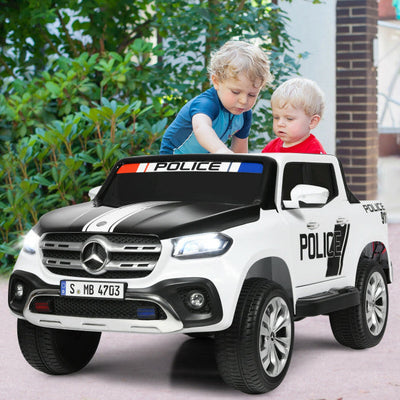 12V 2-Seater Kids Ride On Truck Licensed Mercedes Benz X Class Electric Vehicle with Remote Control-Canada Only