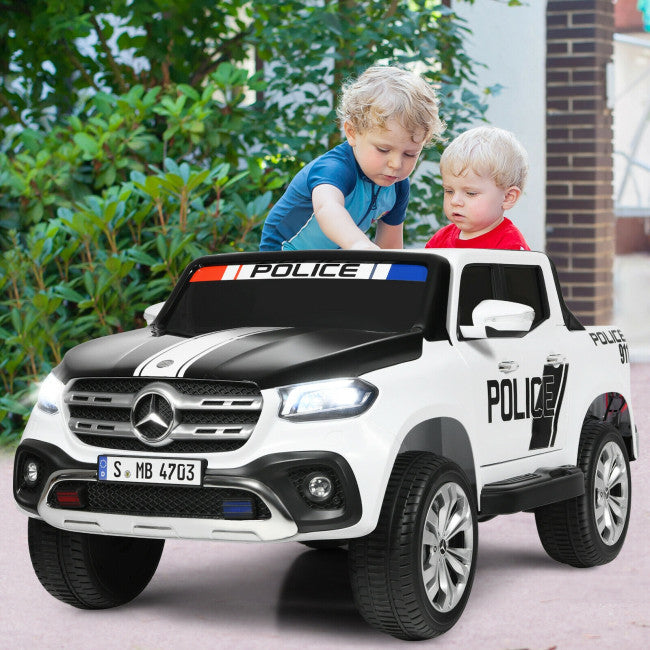 12V 2-Seater Kids Ride On Truck Licensed Mercedes Benz X Class Electric Vehicle with Remote Control