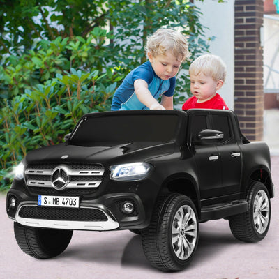 12V 2-Seater Kids Ride On Truck Licensed Mercedes Benz X Class Electric Vehicle with Remote Control