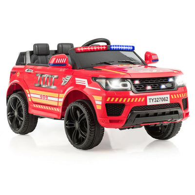 12V Electric Kids Ride On Police Car Toy Vehicles with Two Control Modes