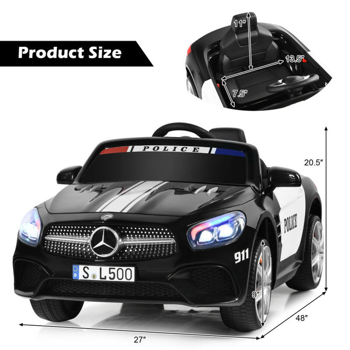 12V Licensed Mercedes-Benz SL500 Battery Powered Vehicle Electric Car with Remote Control and LED Lights
