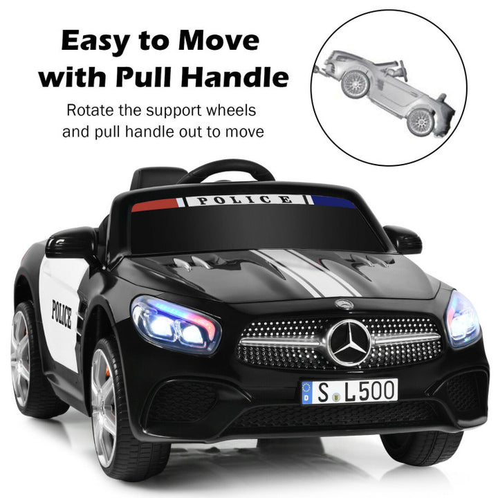 12V Licensed Mercedes-Benz SL500 Battery Powered Vehicle Electric Car with Remote Control and LED Lights
