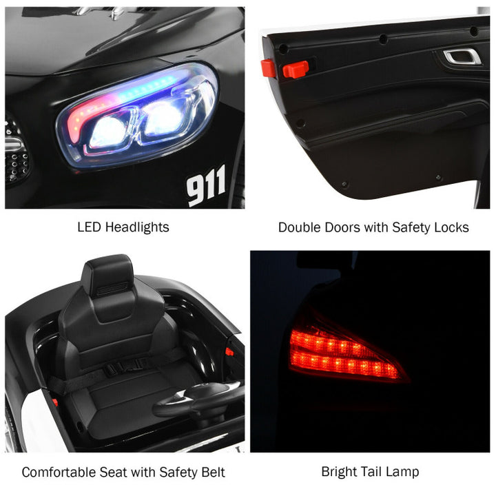12V Licensed Mercedes-Benz SL500 Battery Powered Vehicle Electric Car with Remote Control and LED Lights