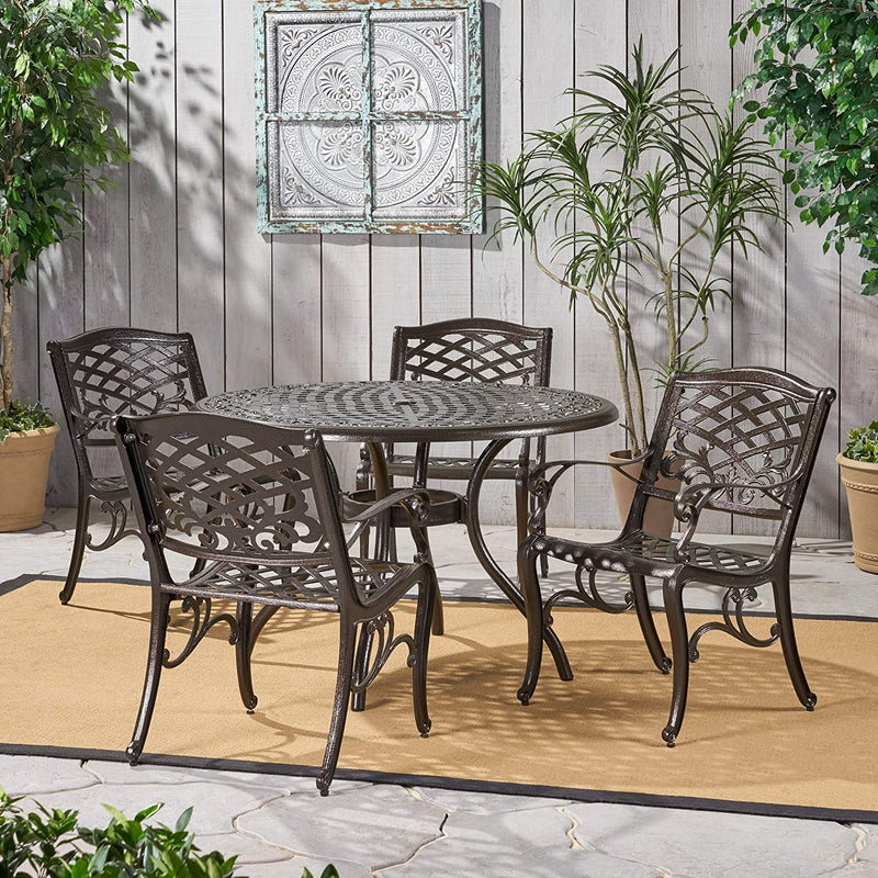 Outdoor Patio Bistro Chairs (Set of 2)
