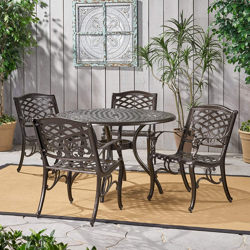 Outdoor Patio Bistro Chairs (Set of 2)