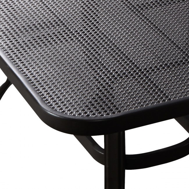 2 Pcs Patio Outdoor Cushioned Coffee Table Seat