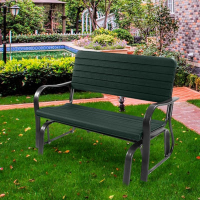 Outdoor Steel Patio Bench