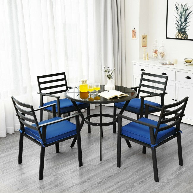 5 Pcs Apartment Dining Table Set